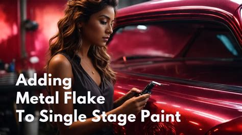 adding metal flake to house paint|flakes for car paint.